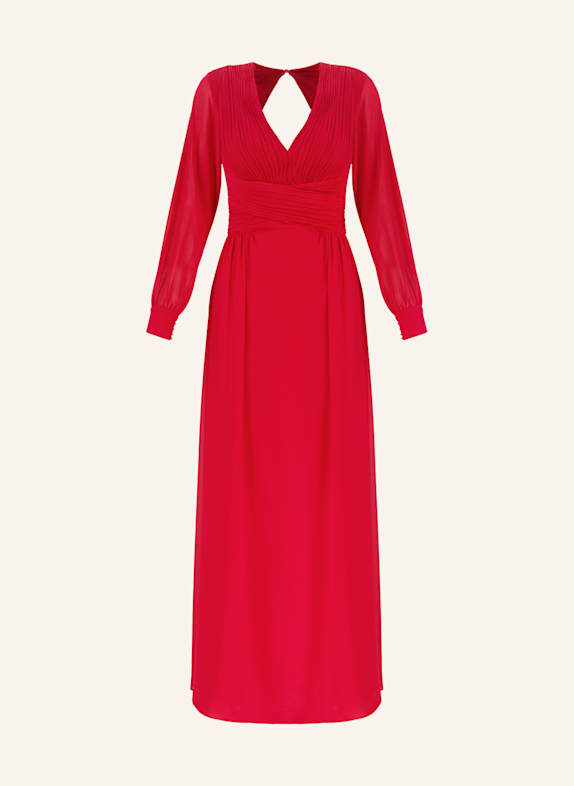 APART Langes Chiffon Kleid ROT