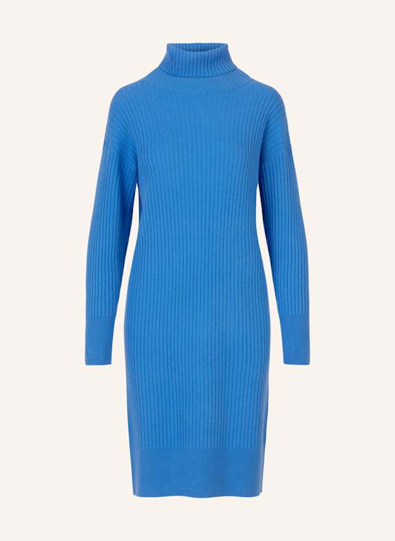 RAINBOW CASHMERE Strickkleid BLAU