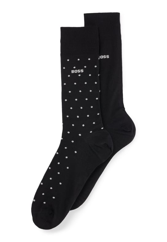 BOSS Socken Geschenk-Set 2P RS GIFT SET MC SCHWARZ