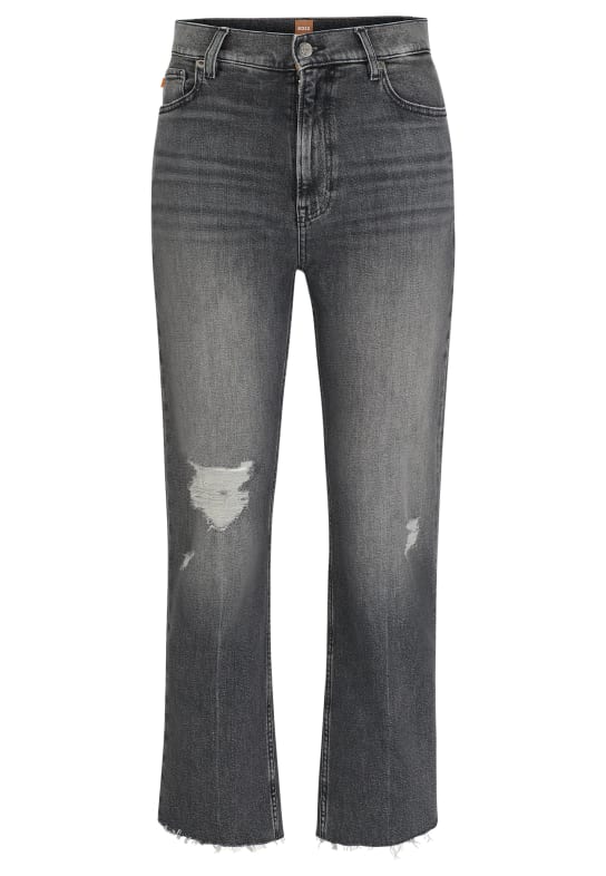 BOSS Jeans C_ADA HR C 5.0 Slim Fit GRAU