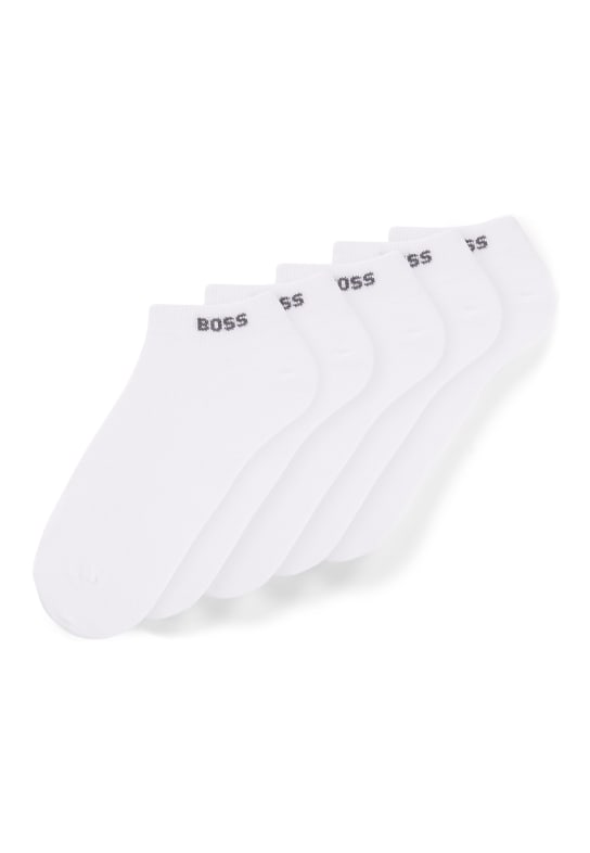 BOSS Casual Socken 5P AS LOGO CC W WEISS