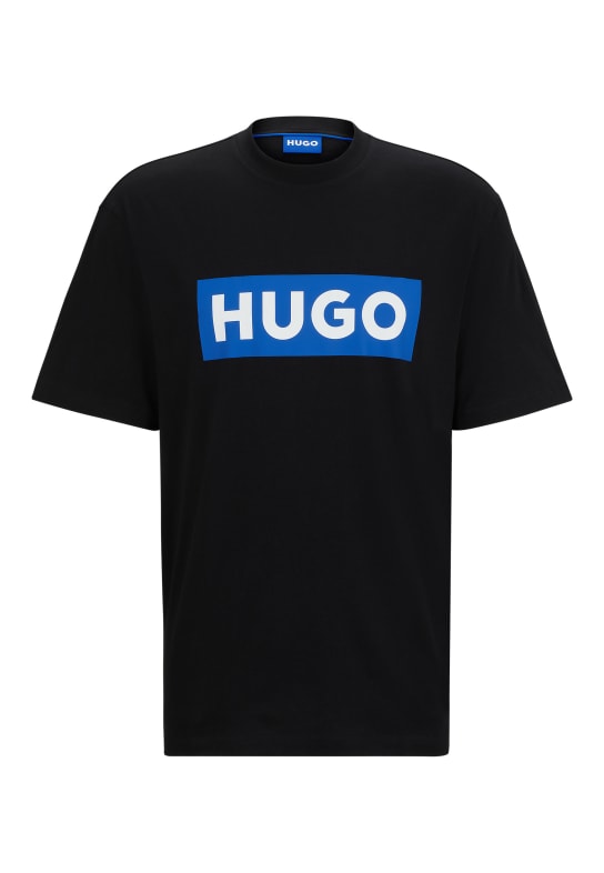 HUGO T-Shirt NICO Regular Fit SCHWARZ