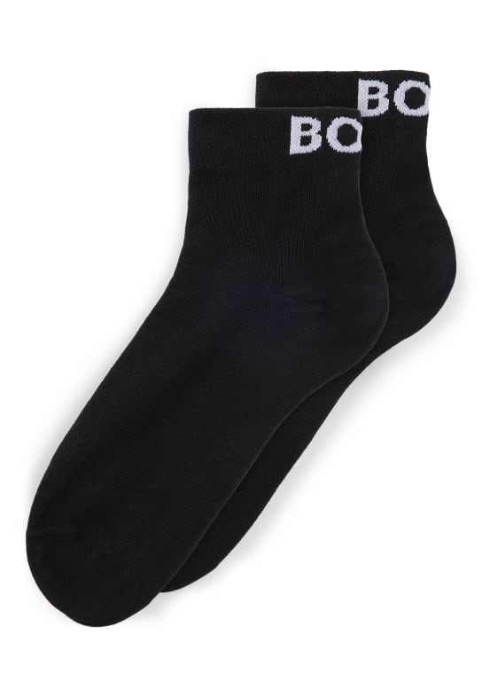BOSS Casual Socken 2P SH LOGO CC W SCHWARZ