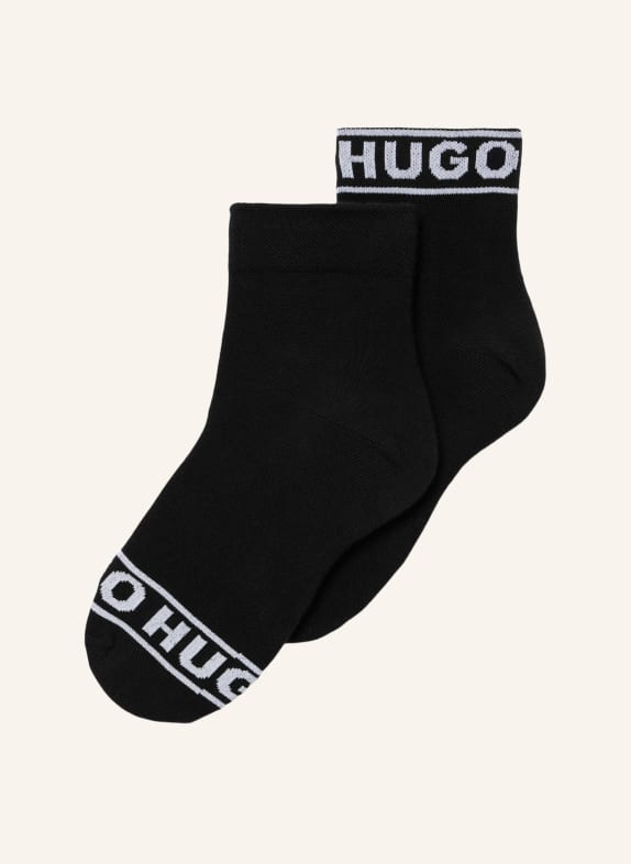 HUGO Casual Socken 2P SH LOGO CC W SCHWARZ