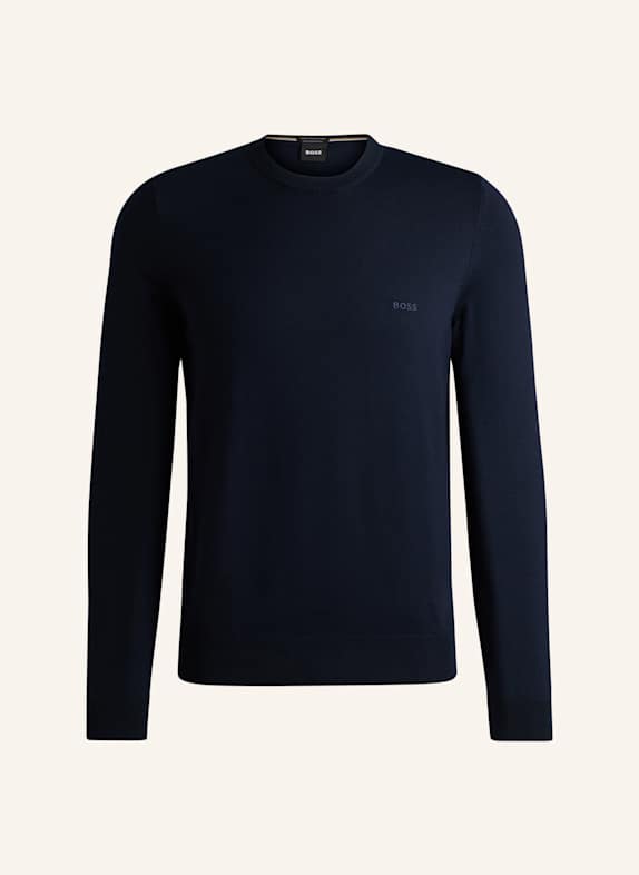 BOSS Pullover BOTTO-L Regular Fit DUNKELBLAU