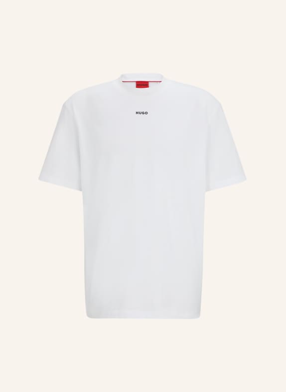 HUGO T-Shirt DAPOLINO Relaxed Fit WEISS