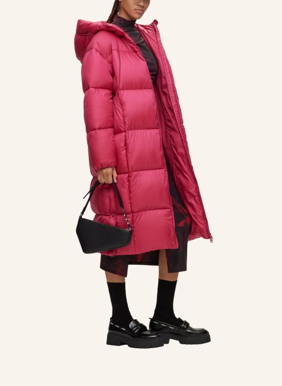 HUGO Casual Jacke FINI-1 Relaxed Fit PINK