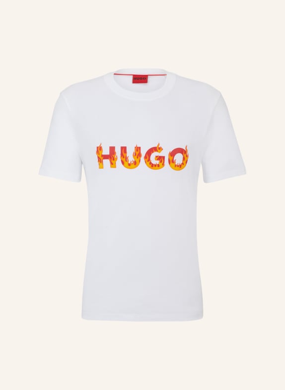 HUGO T-Shirt DANDA Regular Fit WEISS