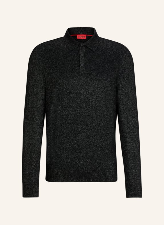 HUGO Pullover SERCURY Relaxed Fit SCHWARZ