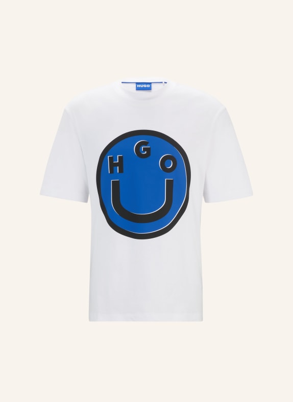 HUGO T-Shirt NIMPER Regular Fit WEISS
