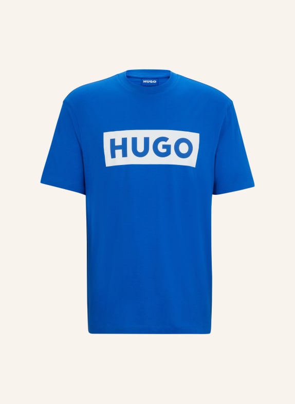 HUGO T-Shirt NICO Regular Fit DUNKELBLAU