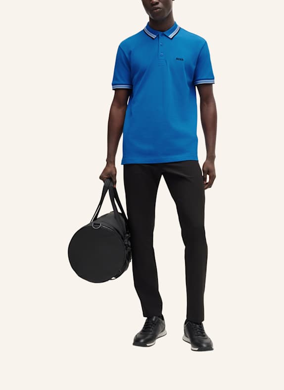 BOSS Poloshirt PADDY Regular Fit BLAU