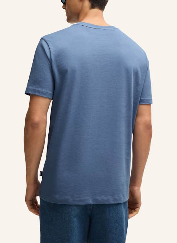 BOSS T-Shirt THOMPSON 01 Regular Fit BLAU