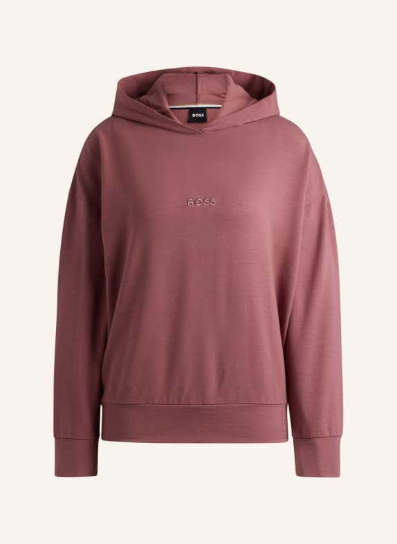 BOSS Loungewear Oberteil SELECT HOODIE Regular Fit HELLROT