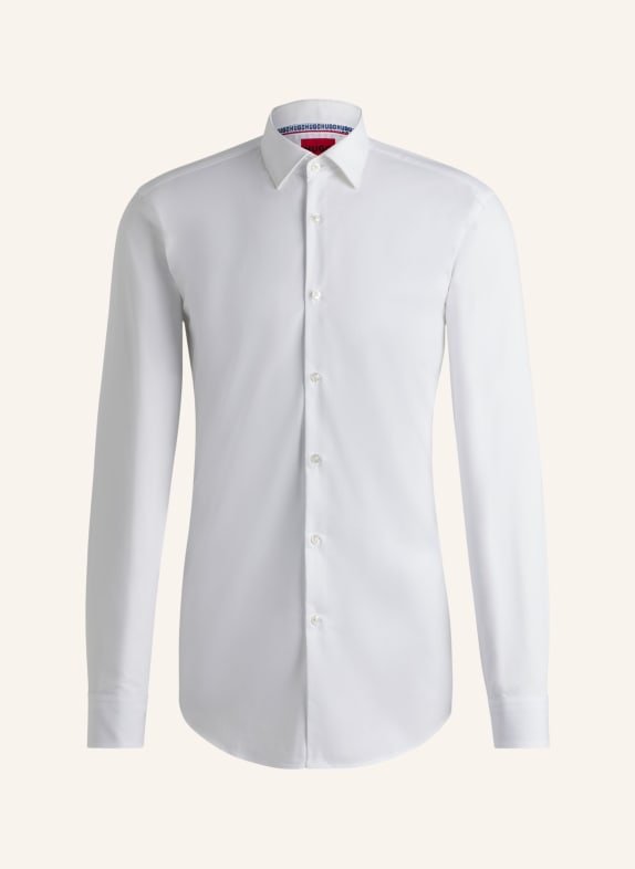 HUGO Business Hemd KOEY Slim Fit WEISS