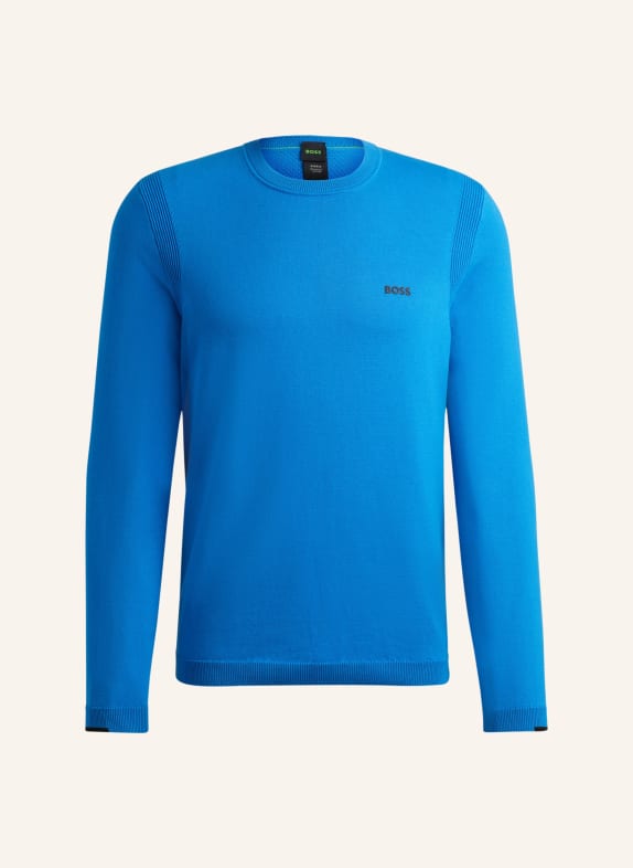 BOSS Pullover EVER-X_CN Regular Fit BLAU