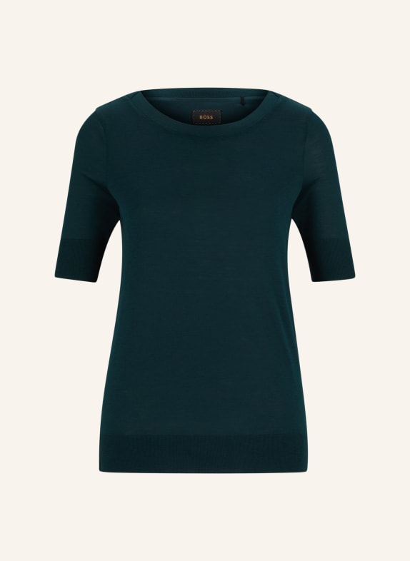 BOSS Casual Top ELEANZA Regular Fit DUNKELGRÜN