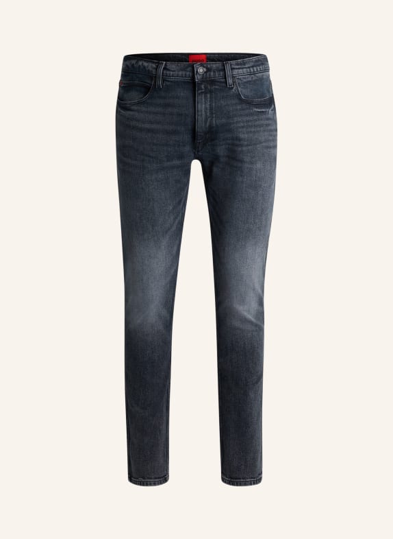 HUGO Jeans HUGO 734 Extra-Slim Fit DUNKELGRAU