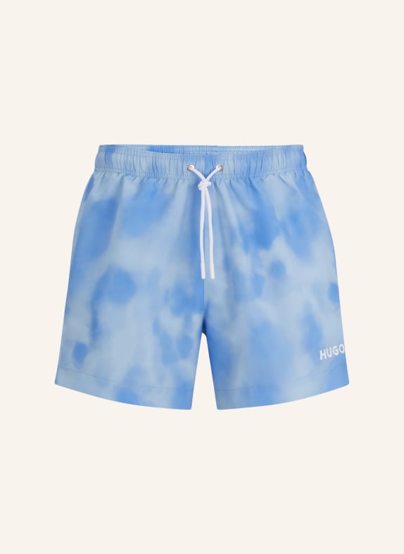 HUGO Badeshort WES HELLBLAU