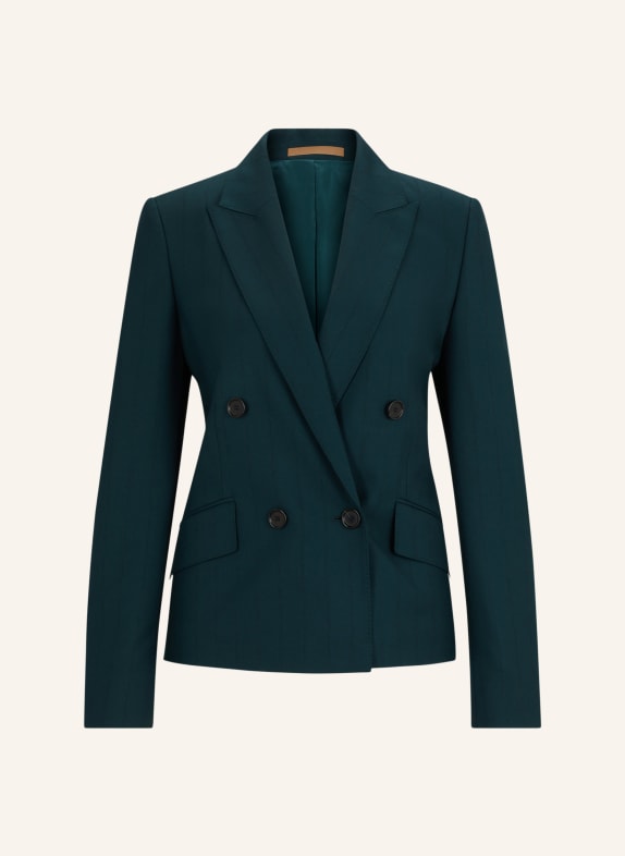 BOSS Blazer JATERANA3 Slim Fit DUNKELGRÜN