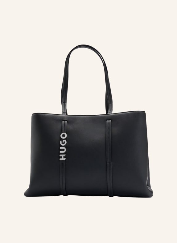 HUGO Tragetasche MEL SATCHEL-RE SCHWARZ