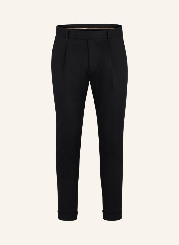 BOSS Business Hose C-PEPE-PL-243 Relaxed Fit SCHWARZ