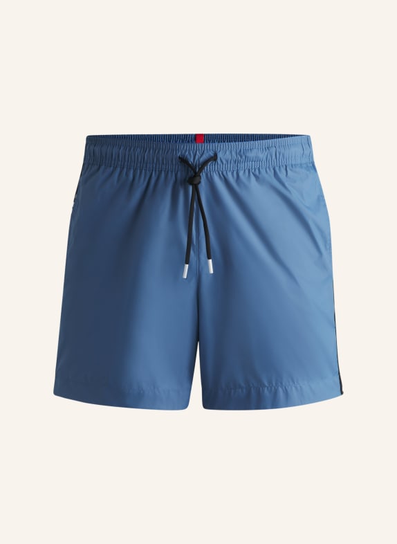 HUGO Badeshort FAB BLAU