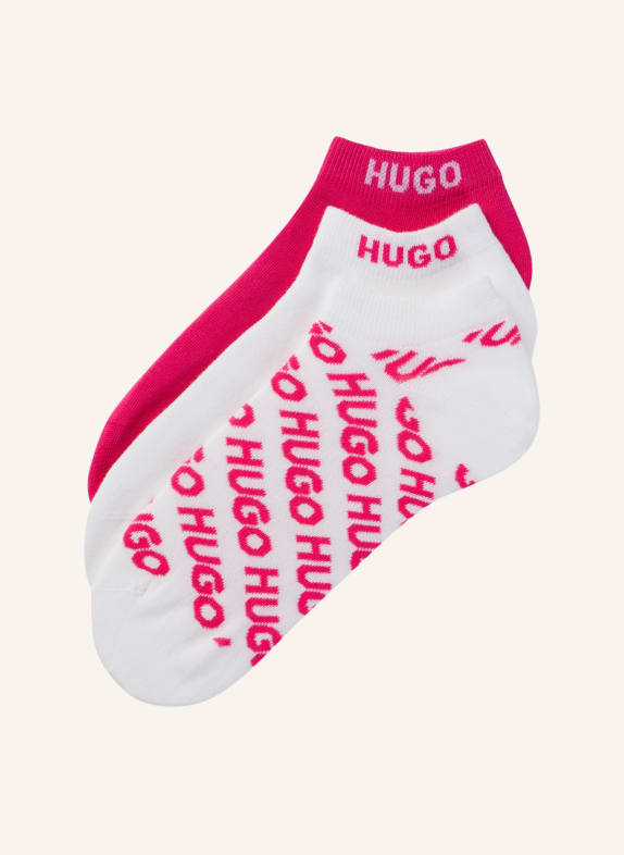 HUGO Casual Socken 3P AS UNI LOGO CC W WEISS