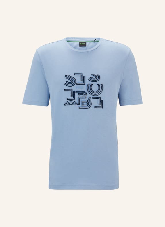 BOSS T-Shirt TEE 4 Regular Fit BLAU