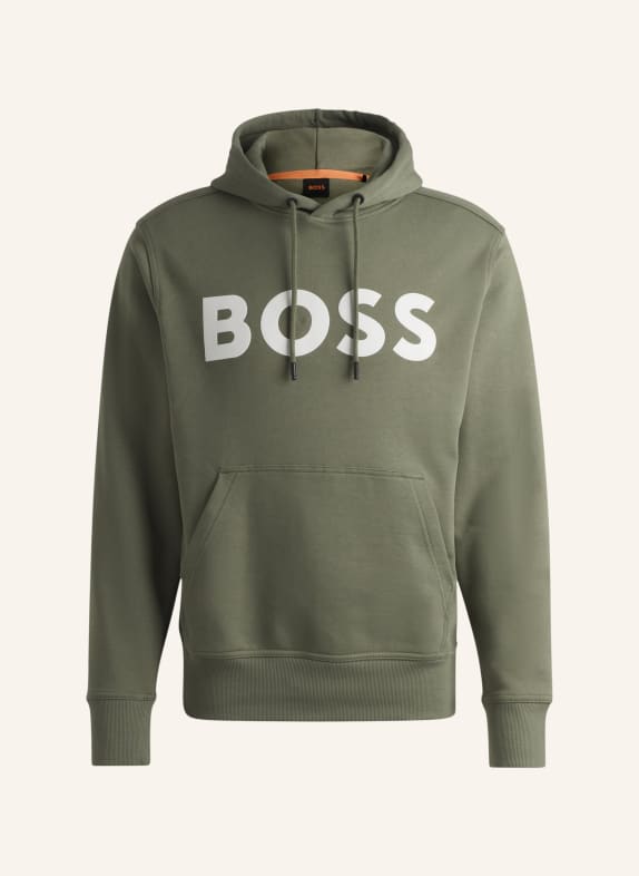 BOSS Sweatshirt WEBASIC_HOOD Relaxed Fit GRÜN