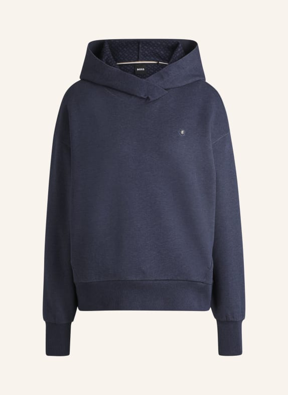 BOSS Sweatshirt ERKUNDEN2 Oversize Fit DUNKELBLAU