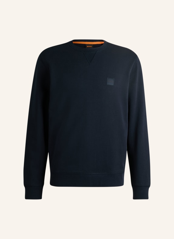 BOSS Sweatshirt WESTART Relaxed Fit DUNKELBLAU