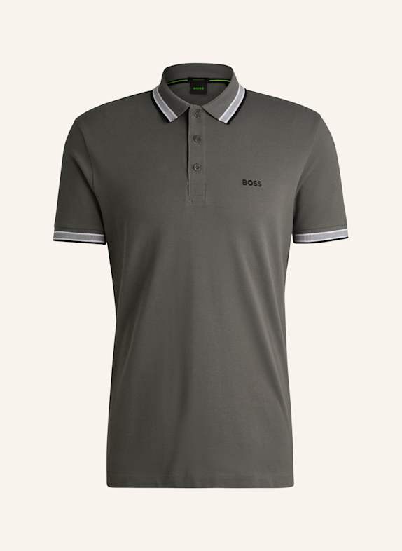 BOSS Poloshirt PADDY Regular Fit HELLGRAU