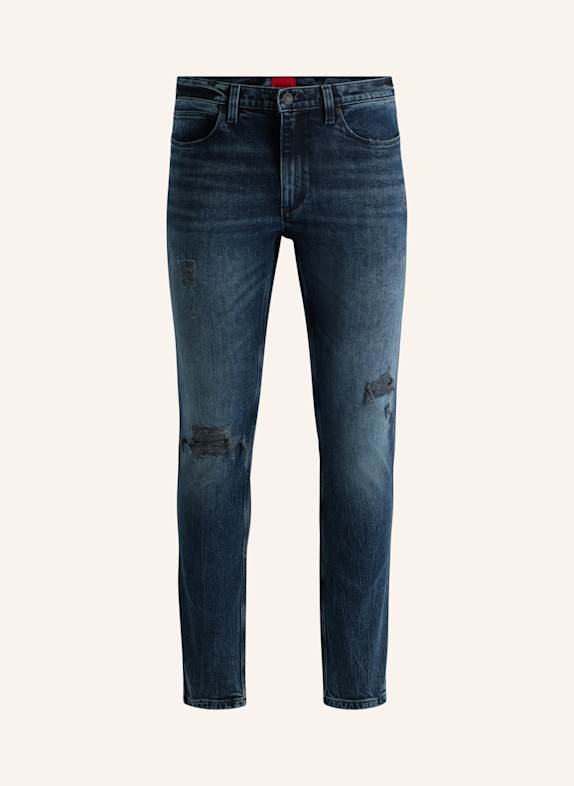 HUGO Jeans HUGO 734 Extra-Slim Fit DUNKELBLAU