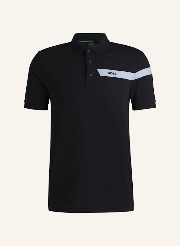 BOSS Poloshirt PAULE_IN Slim Fit DUNKELBLAU