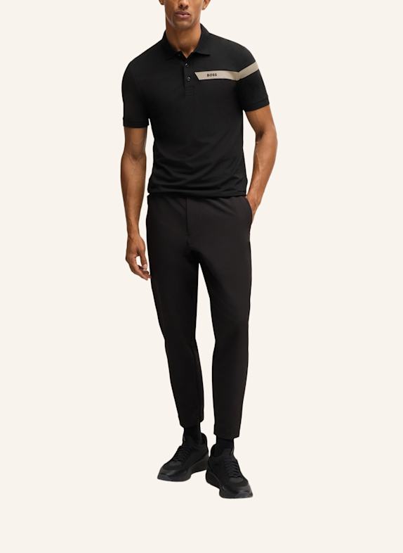 BOSS Poloshirt PAULE_IN Slim Fit SCHWARZ