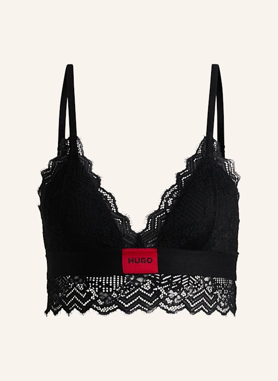 HUGO Bh TRIANGLE PADDED LACE SCHWARZ