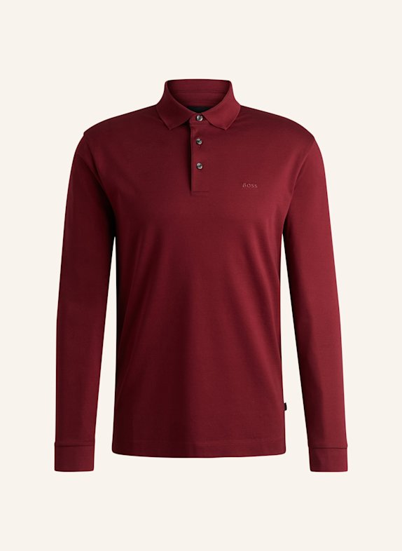 BOSS Poloshirt PADO 30 Regular Fit DUNKELROT