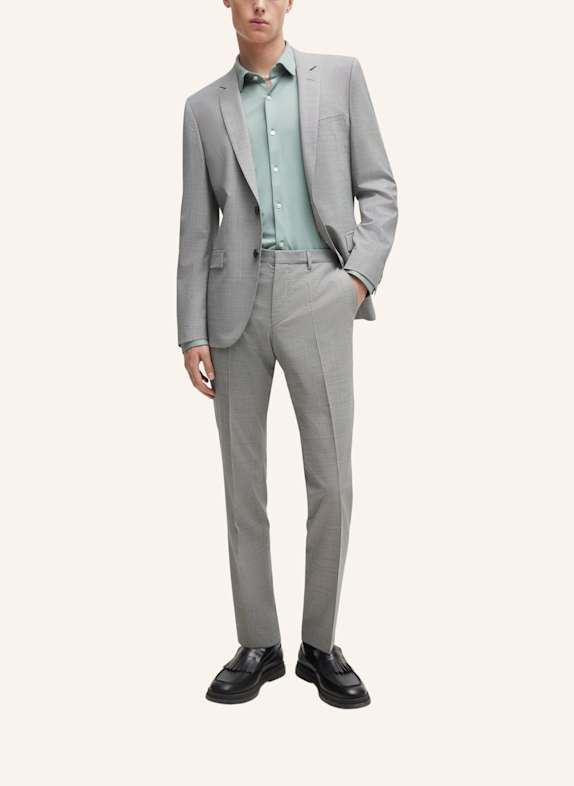 HUGO Business Hemd KENNO Slim Fit GRAU