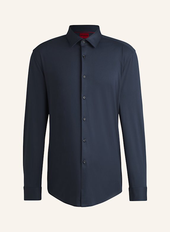 HUGO Business Hemd KENNO Slim Fit DUNKELBLAU