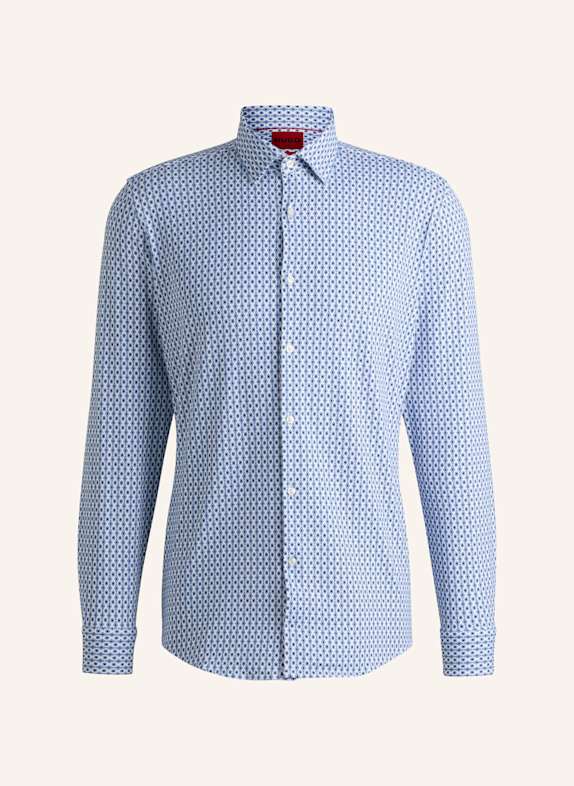 HUGO Business Hemd KENNO Slim Fit BLAU