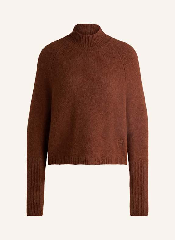 HUGO Pullover SURPY Relaxed Fit BRAUN