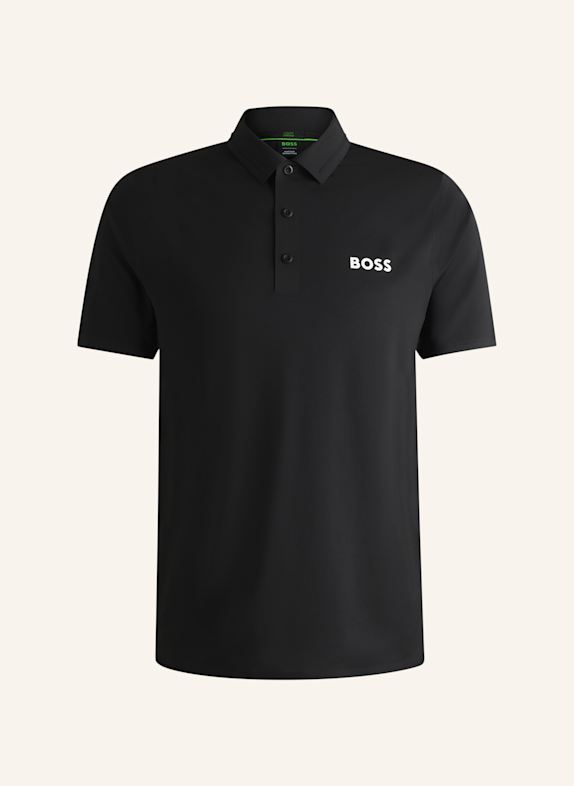 BOSS Poloshirt PATTEO MB 16 Slim Fit SCHWARZ