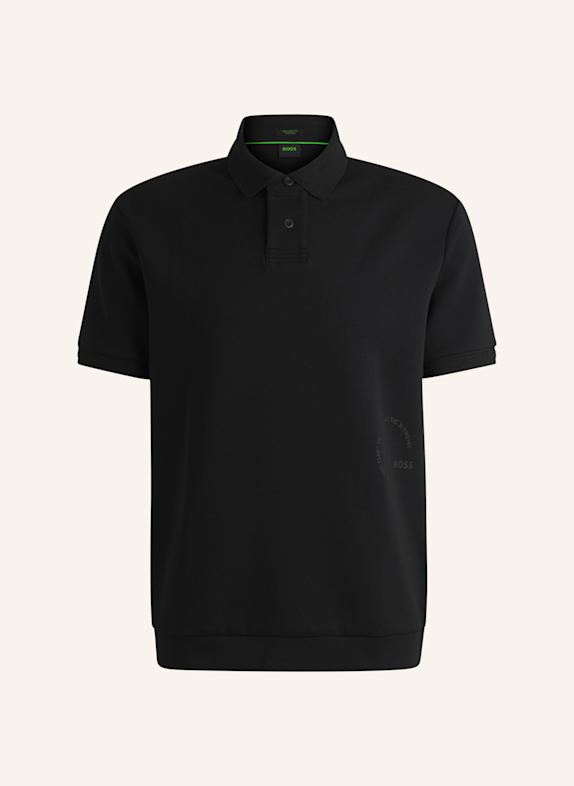 BOSS Poloshirt PAVEL Relaxed Fit SCHWARZ