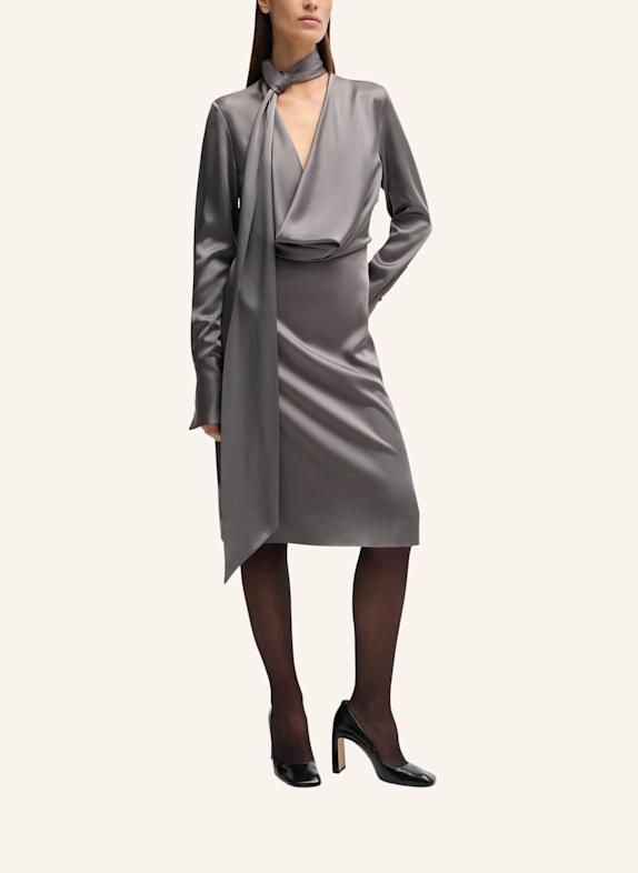 BOSS Business Kleid BASCARVA Regular Fit GRAU