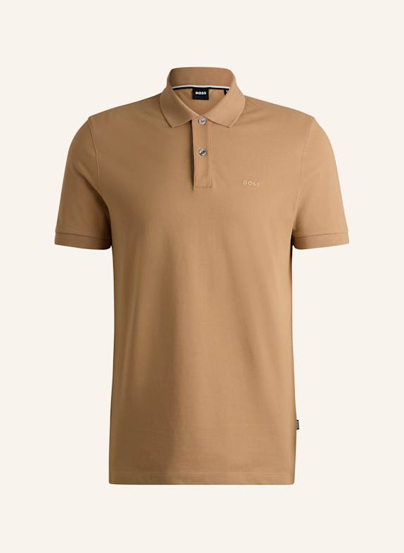 BOSS Poloshirt PALLAS Regular Fit BEIGE