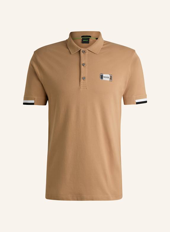 BOSS Poloshirt PADDY BOSS OPEN Regular Fit BEIGE