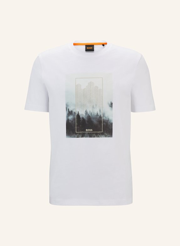 BOSS T-Shirt TE_FOREST Regular Fit WEISS