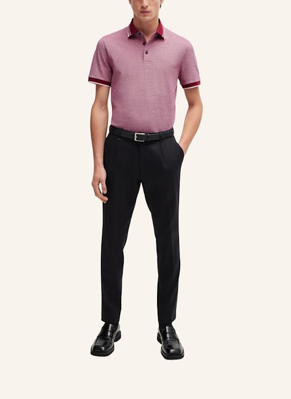 BOSS Poloshirt H-PROUT 141 Regular Fit DUNKELROT