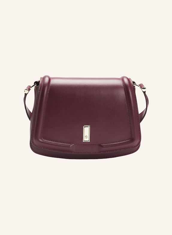 BOSS Crossbody-Tasche ARIELL SADDLE N. DUNKELROT